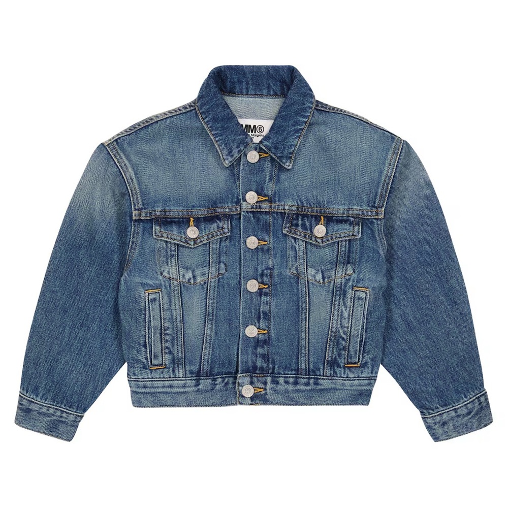 Maison Martin Margiela MM6 Blue Denim Jacket - kids size 14Y